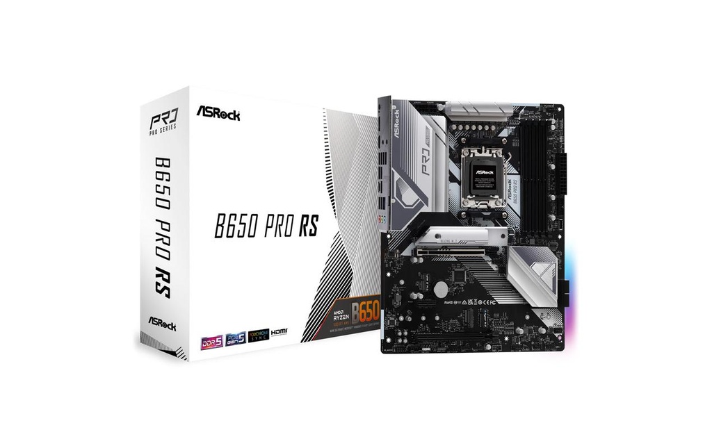 ASRock B650 PRO RS, ATX, AM5-0