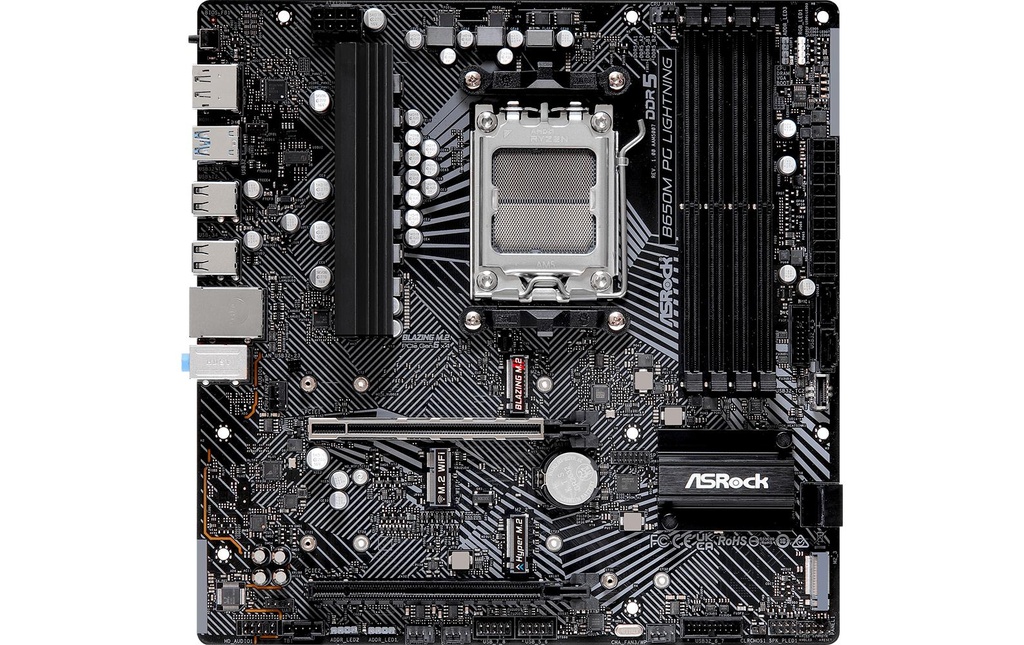 ASRock B650M PG LIGHTNING, µATX, AM5-2
