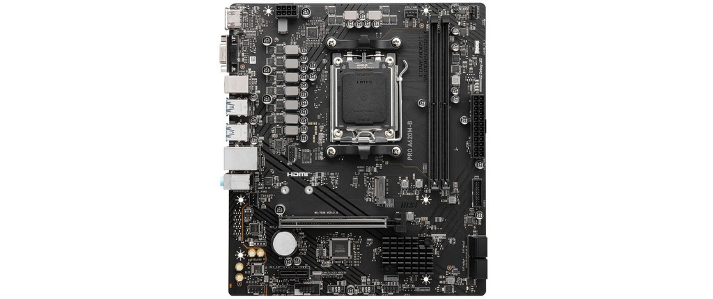 MSI PRO A620M-B, AM5, mATX-5