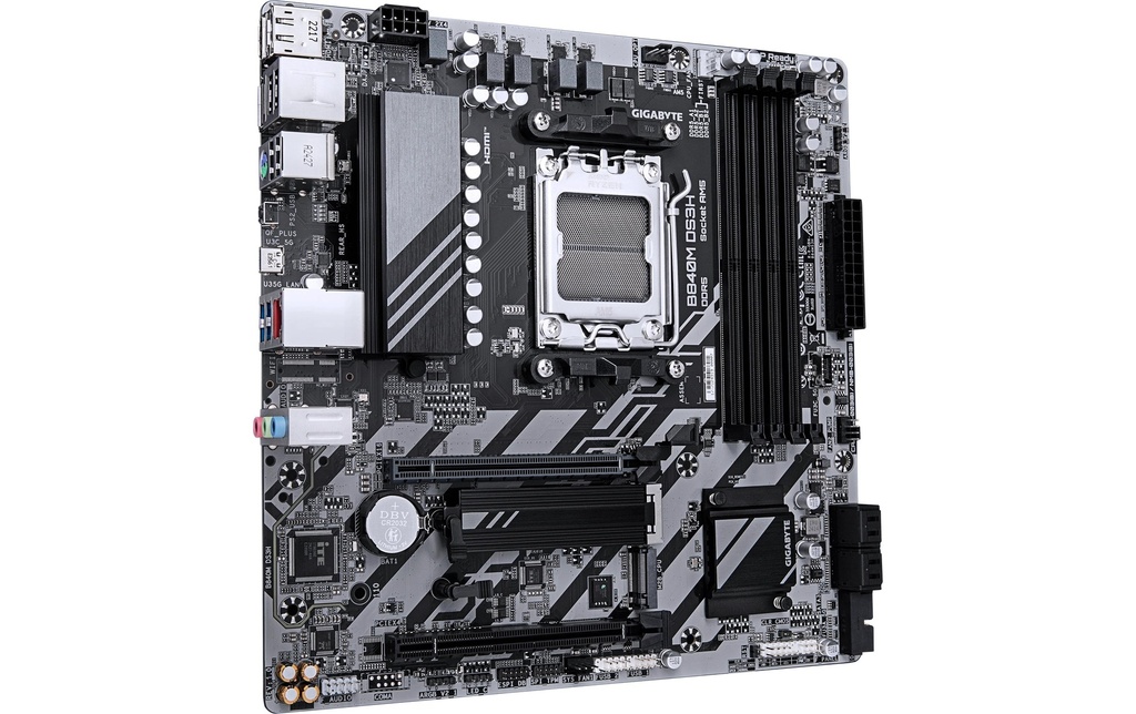 Gigabyte B840M DS3H, uATX-2
