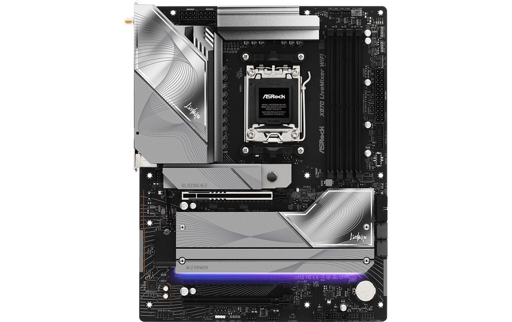 ASRock X870 LIVEMIXER WIFI, ATX, AM5-1