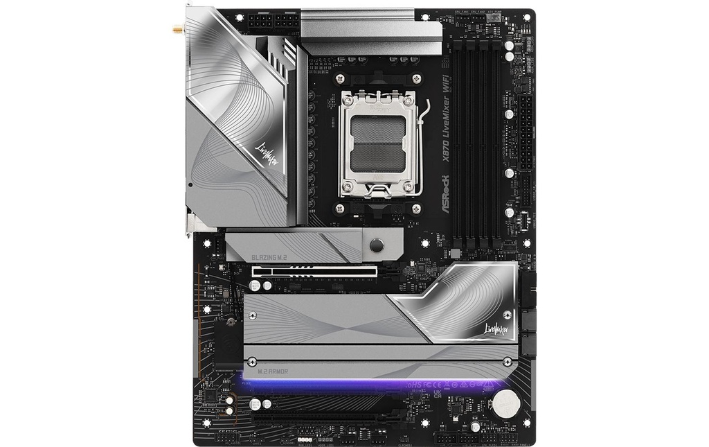 ASRock X870 LIVEMIXER WIFI, ATX, AM5-4