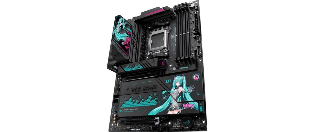 ASUS ROG STRIX X870E-H GAM WF7 MIKU, ATX-3