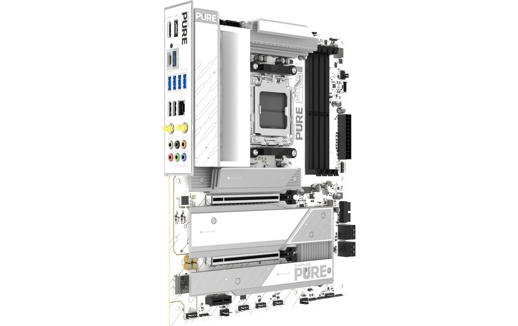 Sapphire PURE X870A WIFI7, ATX, AM5-4