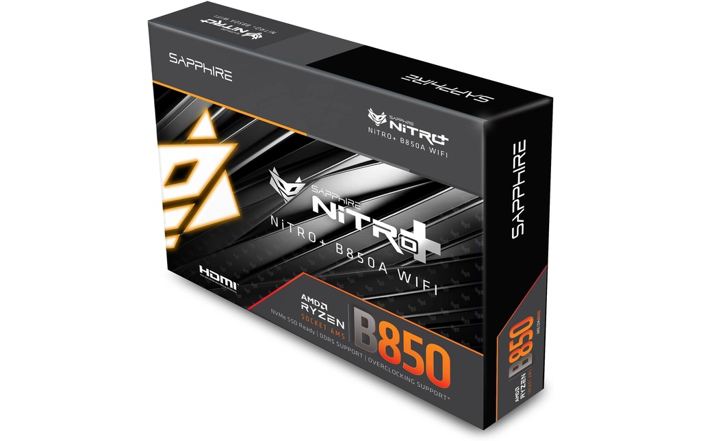 Sapphire NITRO+ B850A WIFI7, ATX, AM5-4