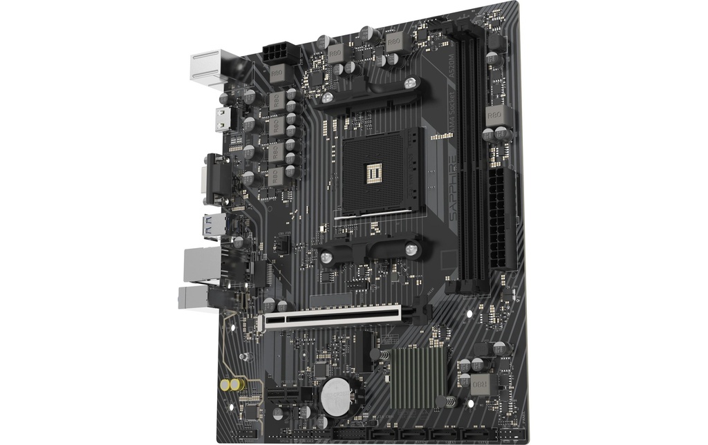Sapphire A520M-E, mATX, AM4-2