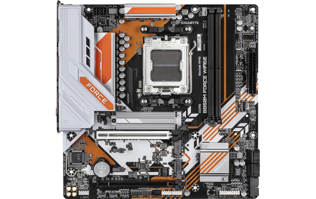Gigabyte B850M FORCE WIFI6E, uATX-1