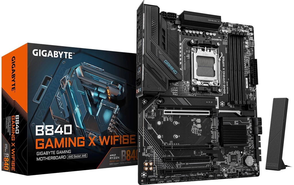 Gigabyte B840 GAMING X WIFI6E, ATX-0