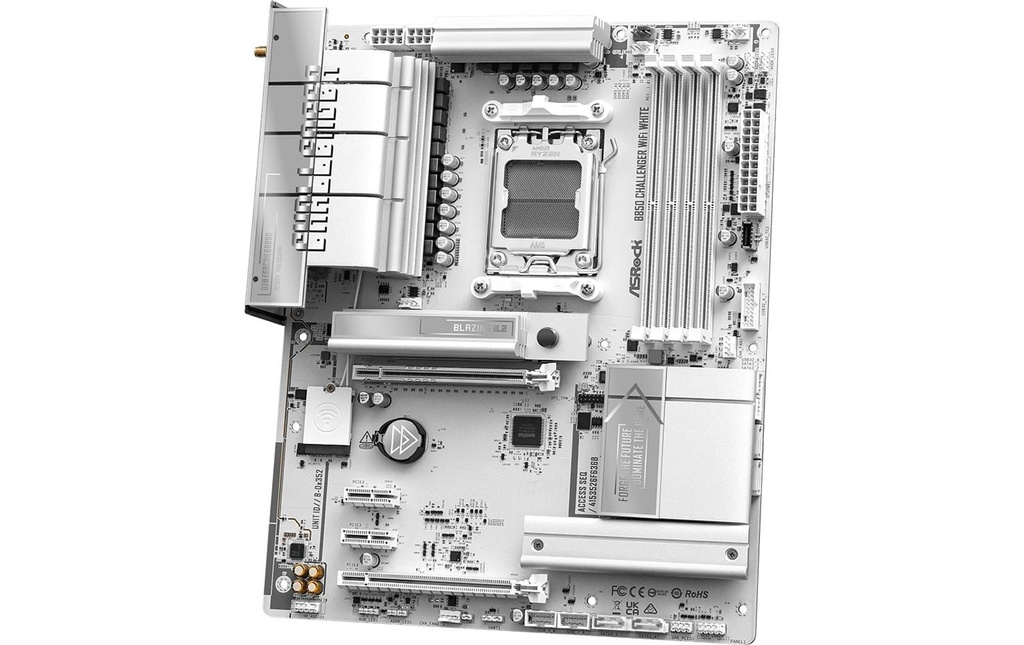 ASRock B850M CHALLENGER WIFI WH, mATX, AM5-1