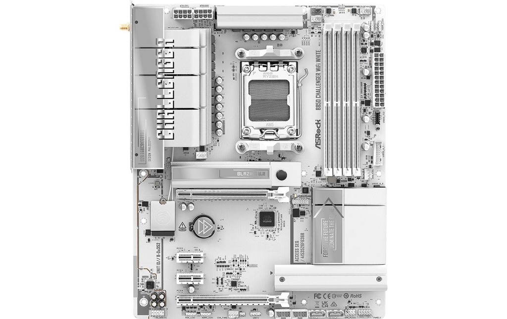 ASRock B850M CHALLENGER WIFI WH, mATX, AM5-3
