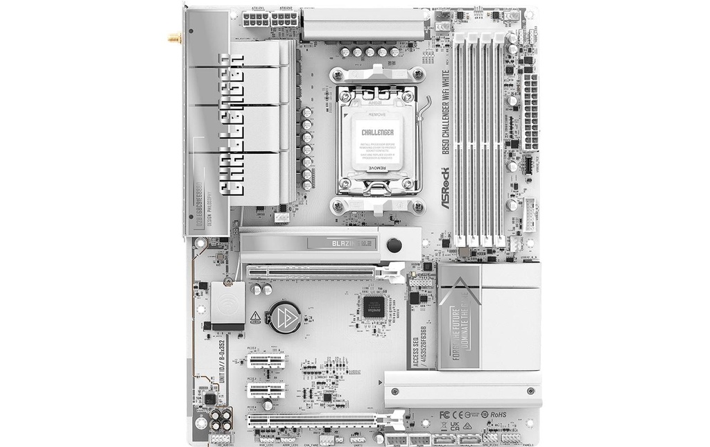 ASRock B850M CHALLENGER WIFI WH, mATX, AM5-4