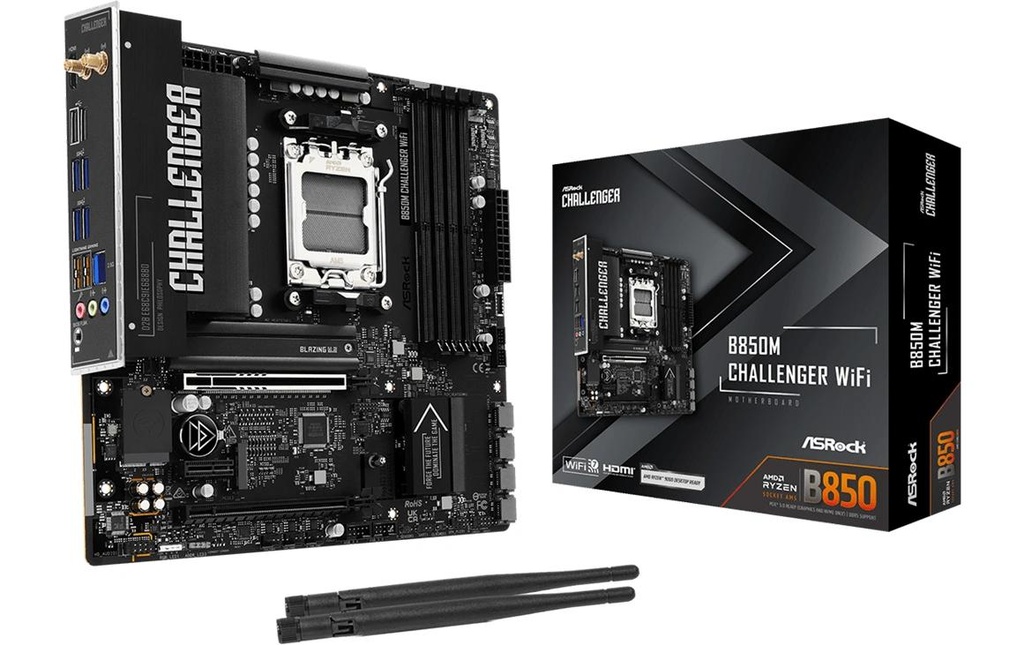 ASRock B850M CHALLENGER WIFI, mATX, AM5-0