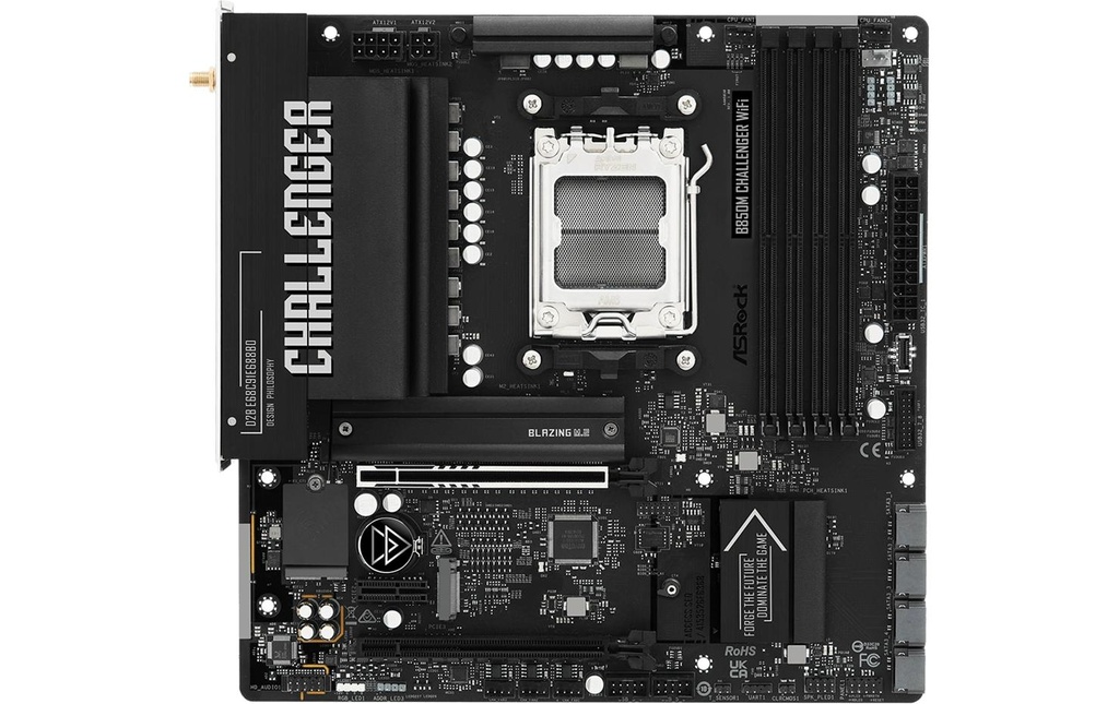 ASRock B850M CHALLENGER WIFI, mATX, AM5-3