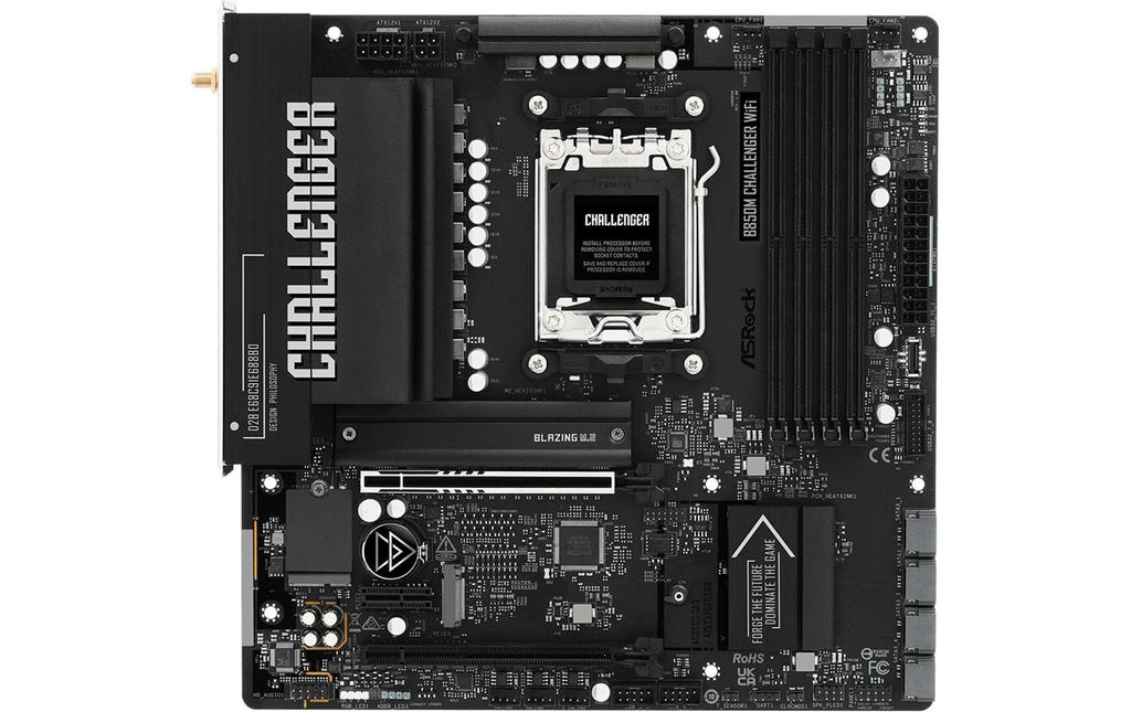 ASRock B850M CHALLENGER WIFI, mATX, AM5-4