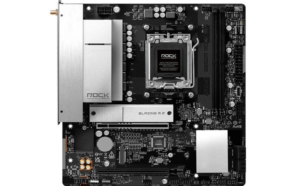 ASRock B850M ROCK WIFI, mATX, AM5-4