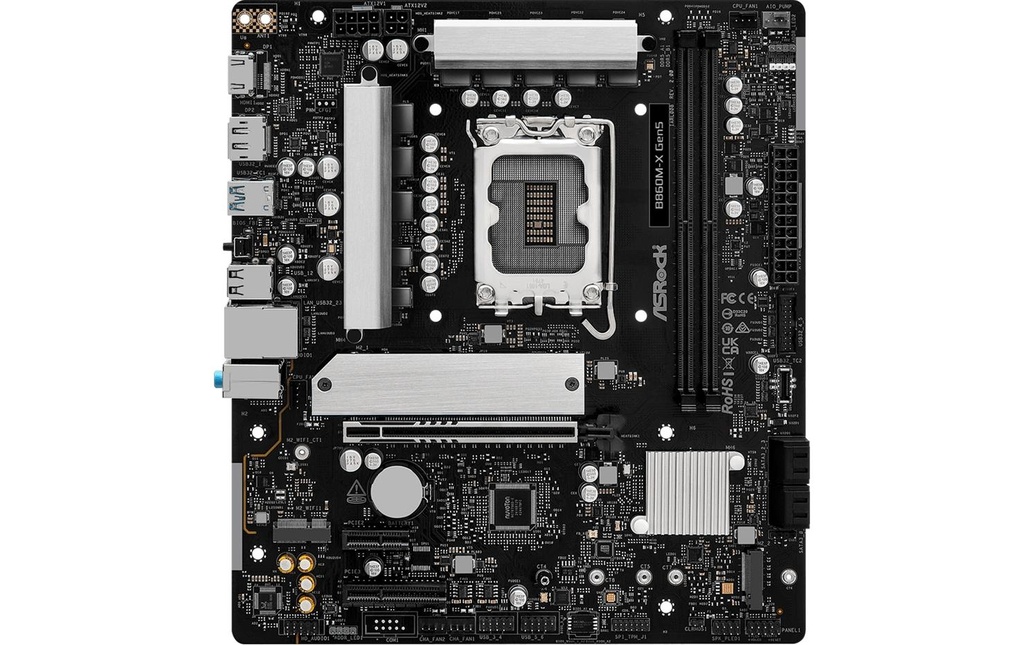 ASRock B860M-X GEN5, mATX, LGA1851-3