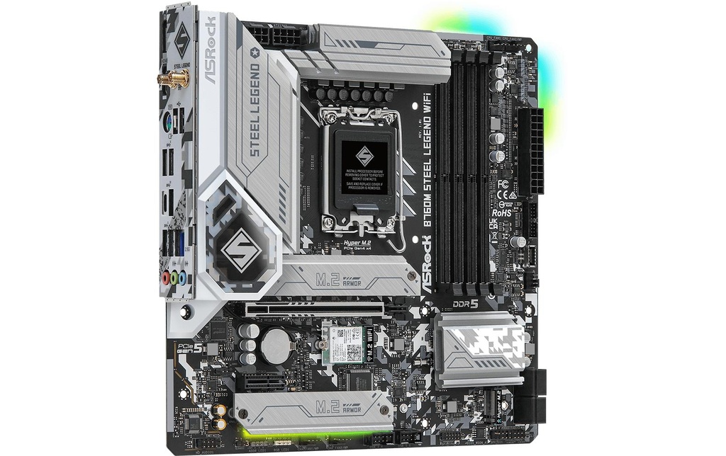 ASRock B760M STEEL LEGEND WF, mATX, LGA1851-3