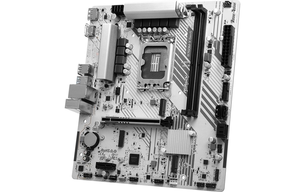 ASRock B760M-X GEN5, mATX, LGA1851-3