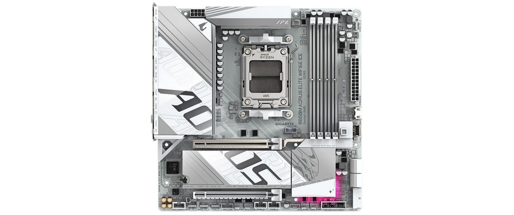 Gigabyte B850M AORUS ELITE WF6E ICE, uATX-1