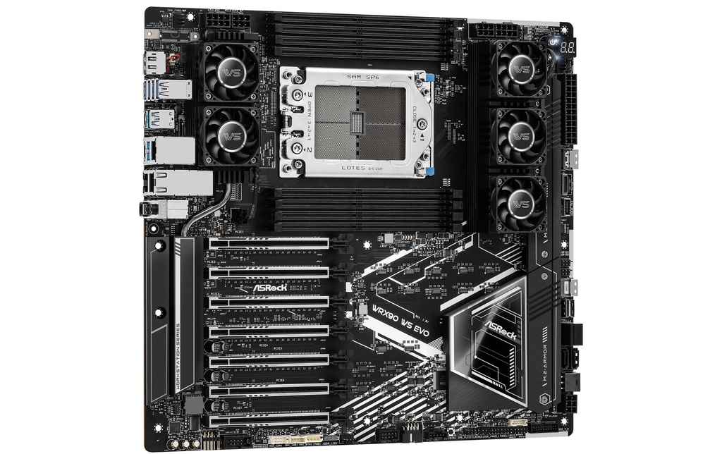 ASRock WRX90 WS EVO, EEB, sTR5-1
