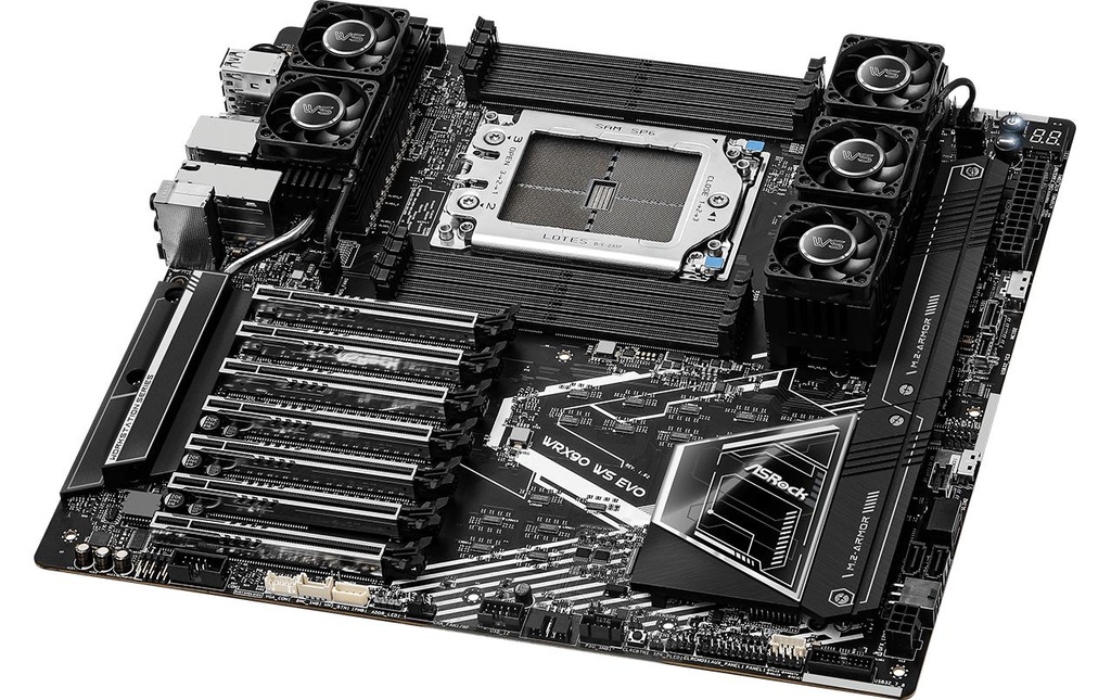 ASRock WRX90 WS EVO, EEB, sTR5-2