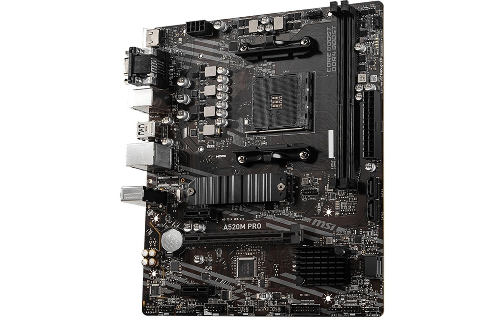 MSI A520M PRO, AM4, mATX-1