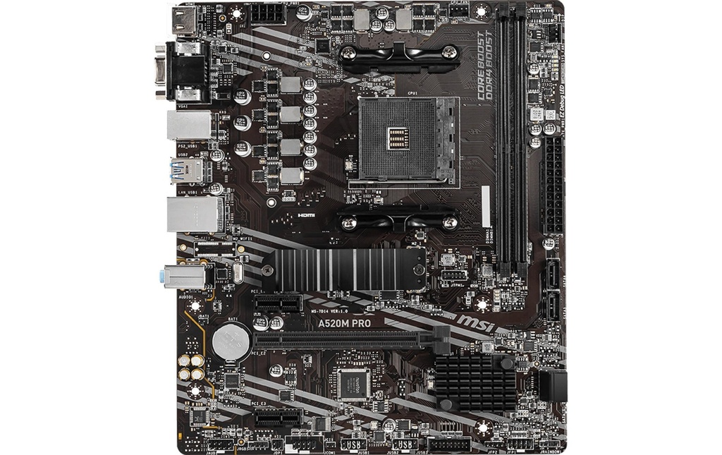 MSI A520M PRO, AM4, mATX-4