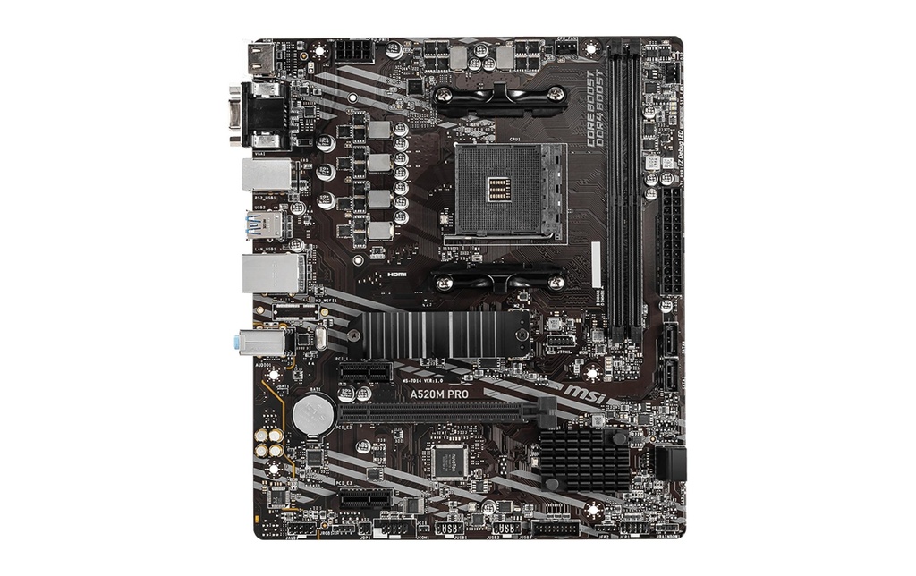 MSI A520M PRO, AM4, mATX-6