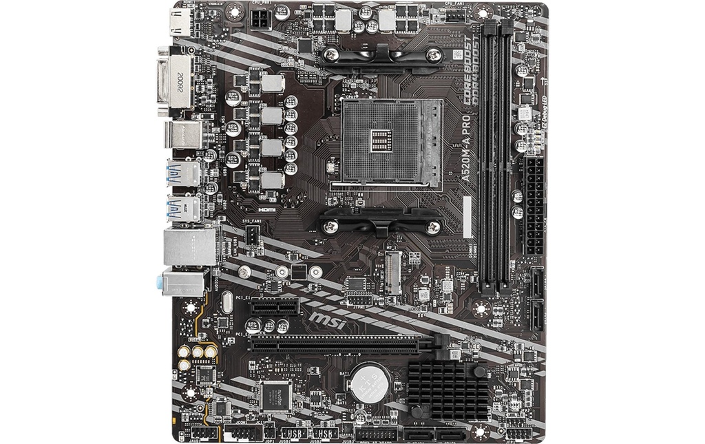 MSI A520M-A PRO, AM4, mATX-1