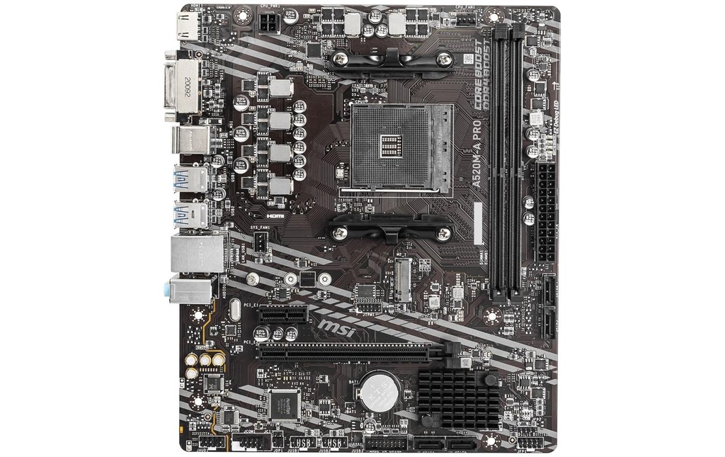 MSI A520M-A PRO, AM4, mATX-5