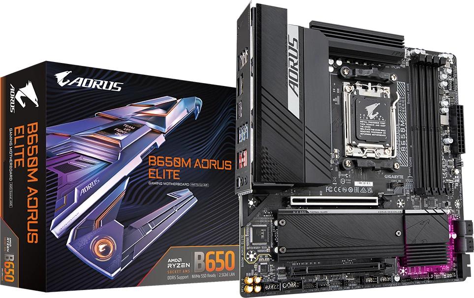 Gigabyte B650M AORUS ELITE, µATX-0