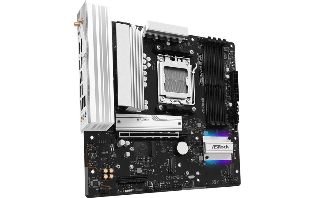 ASRock A620AM PRO RS WIFI, µATX, AM5-2