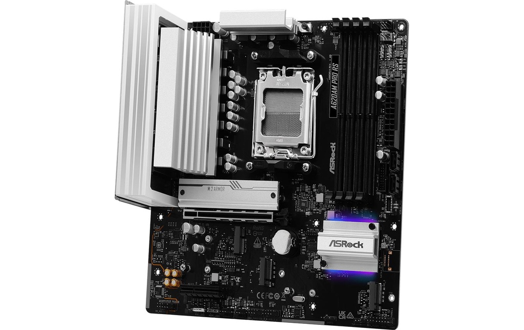 ASRock A620AM PRO RS, µATX, AM5-3