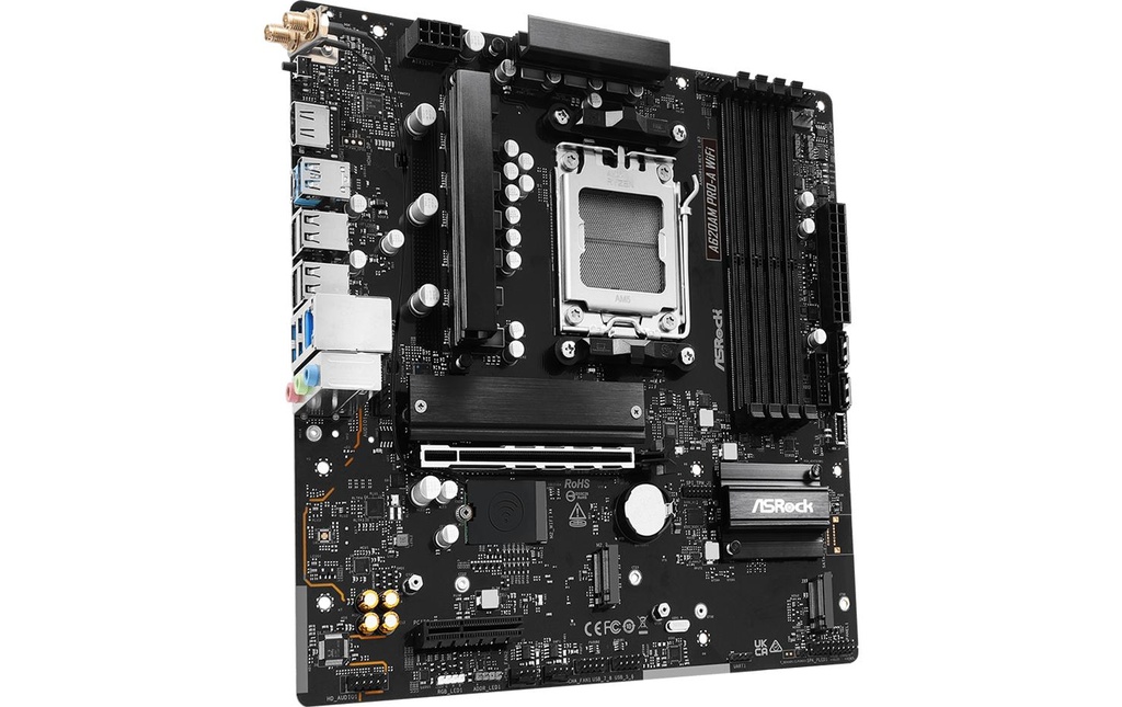 ASRock A620AM PRO-A WIFI, µATX, AM5-3