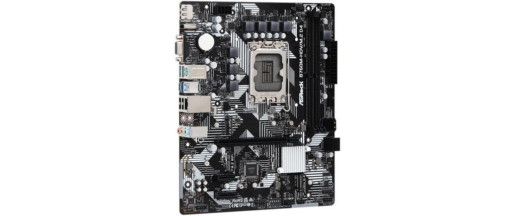 ASRock B760M-HDV/M.2 D4, mATX, LGA1851-1