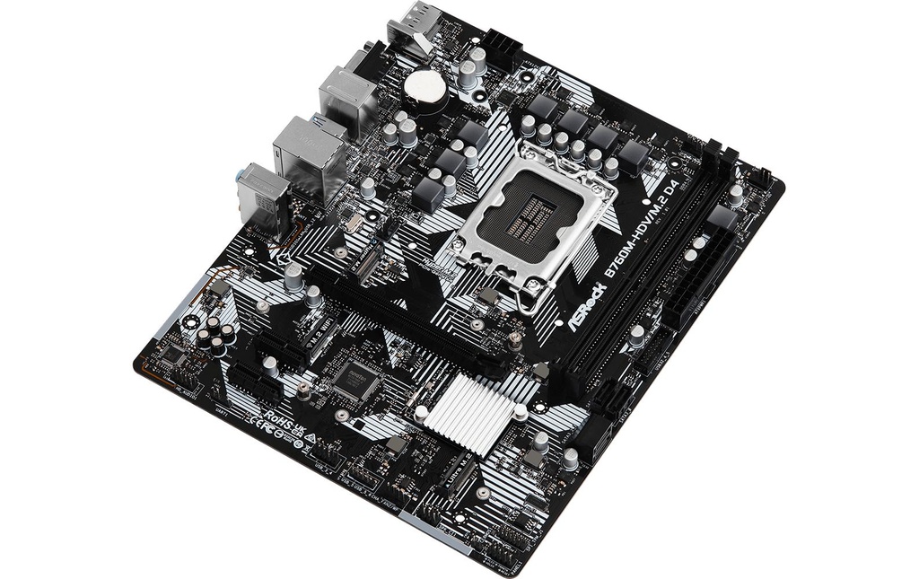 ASRock B760M-HDV/M.2 D4, mATX, LGA1851-3