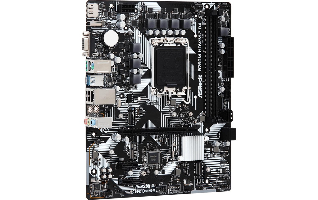 ASRock B760M-HDV/M.2 D4, mATX, LGA1851-4
