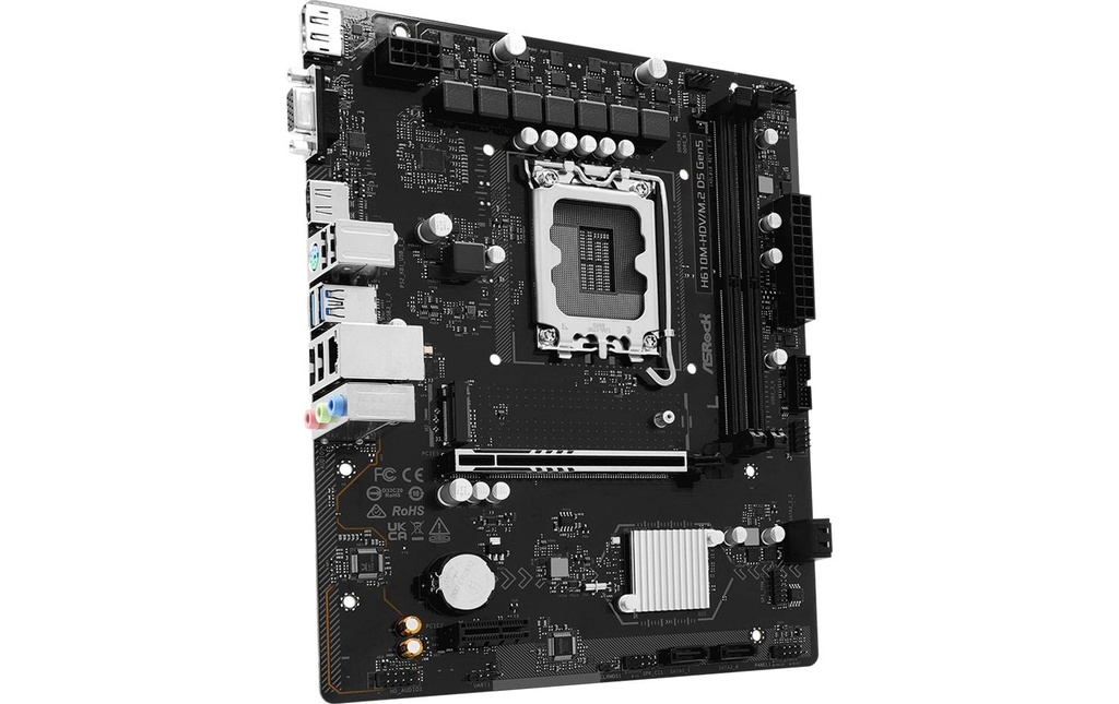 ASRock H610M-HDV/M.2 D5 G5, mATX, LGA1700-3