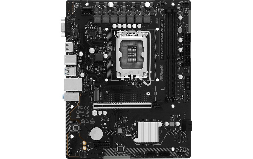 ASRock H610M-HVS/M.2 D5 G5, mATX, LGA1700-1