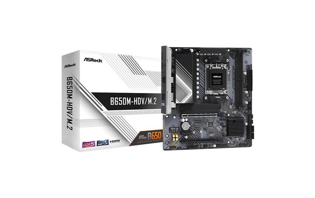 ASRock B650M-HDV/M.2, µATX, AM5-0
