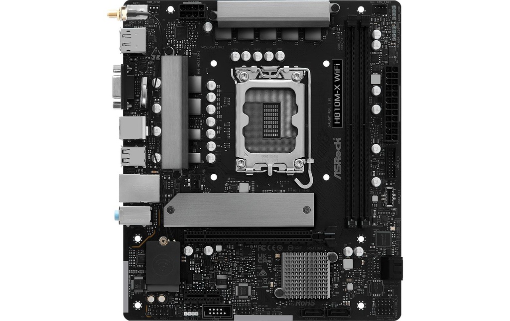 ASRock H810M-X WIFI , µATX, LGA1851-4