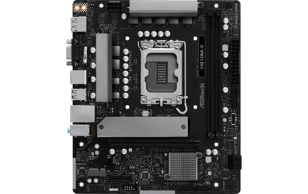 ASRock H810M-X , µATX, LGA1851-4