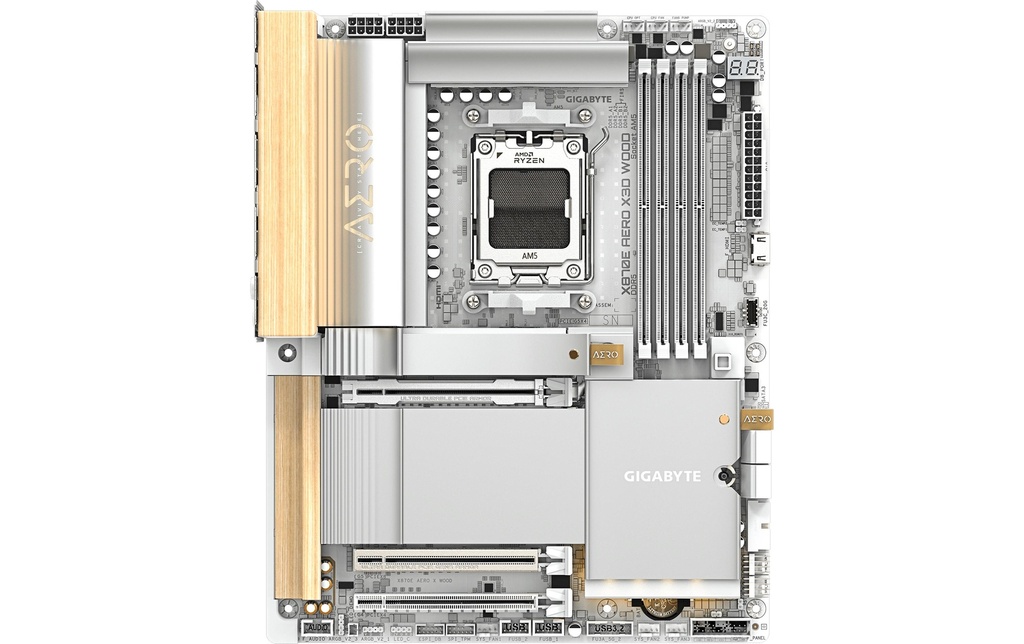 Gigabyte X870E AERO X3D WOOD, ATX-1