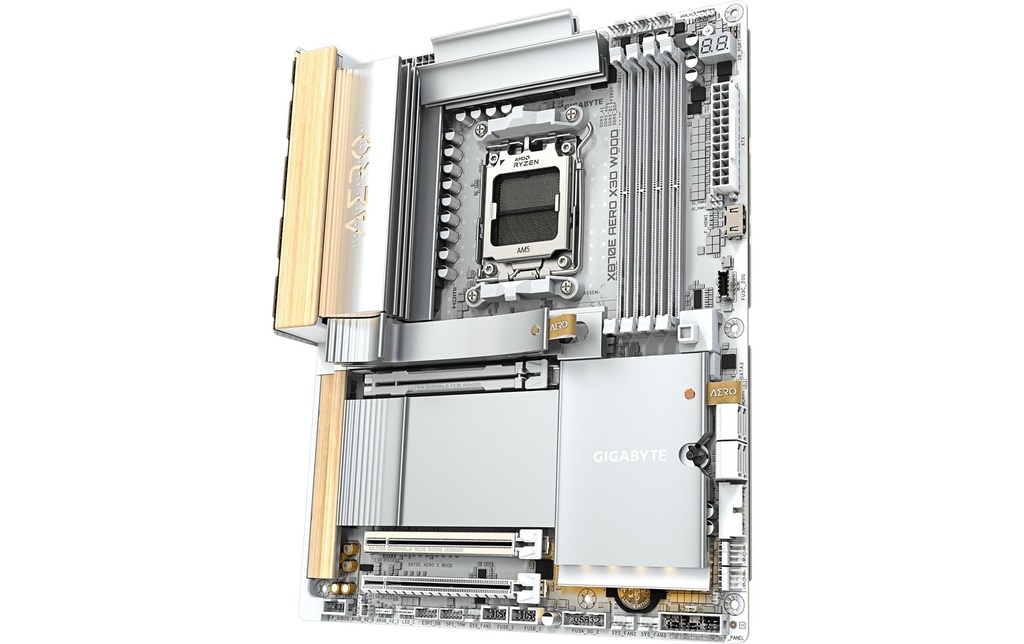 Gigabyte X870E AERO X3D WOOD, ATX-3