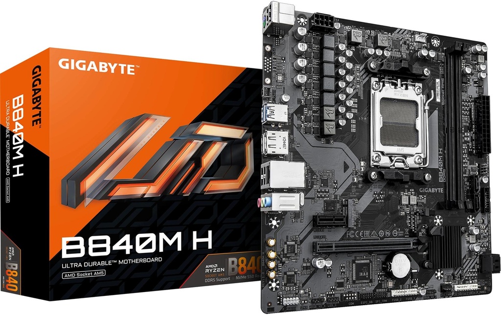 Gigabyte B840M H, uATX-0