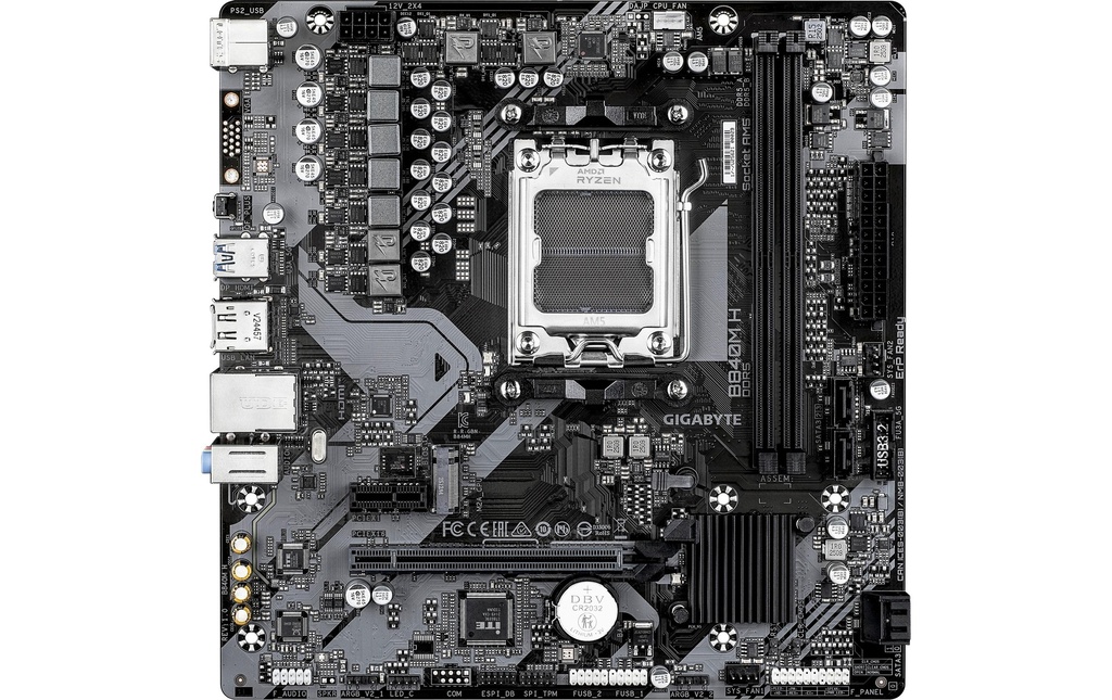 Gigabyte B840M H, uATX-1
