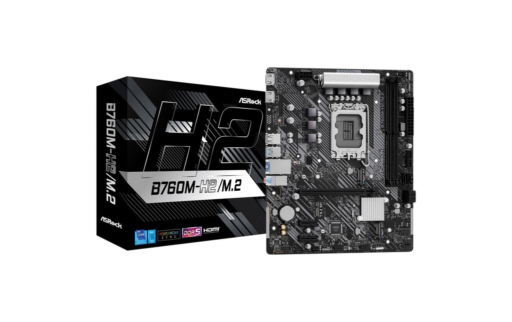 ASRock B760M-H2/M.2, mATX, LGA1851-0