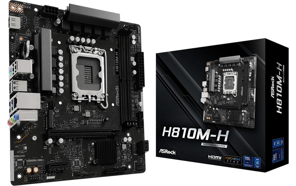 ASRock H810M-H, µATX, LGA1851-0