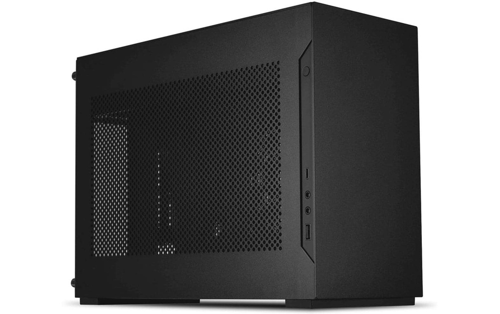 Lian Li DAN CASES A4-H2O x4 Schwarz-0