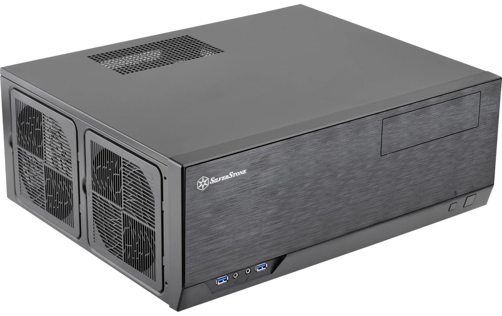 SilverStone Desktop GD09B-C, ohne NT-1